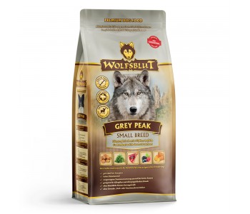 WOLFSBLUT GREY PEAK SMALL BREED - Козе месо със сладки картофи 7.5кг (за малки породи) WOLFSBLUT GREY PEAK SMALL BREED - Козе месо със сладки картофи 7.5кг (за малки породи)